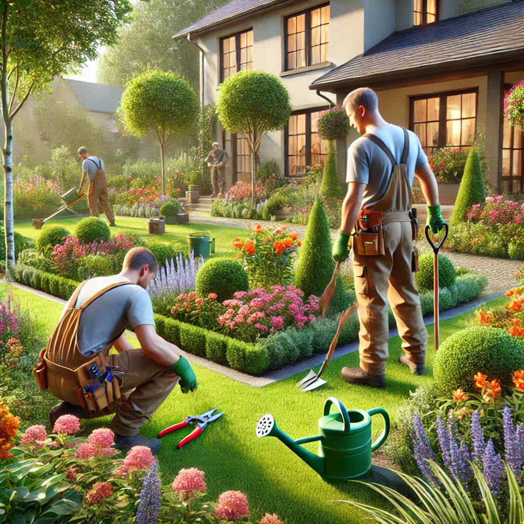 Gartenpflege